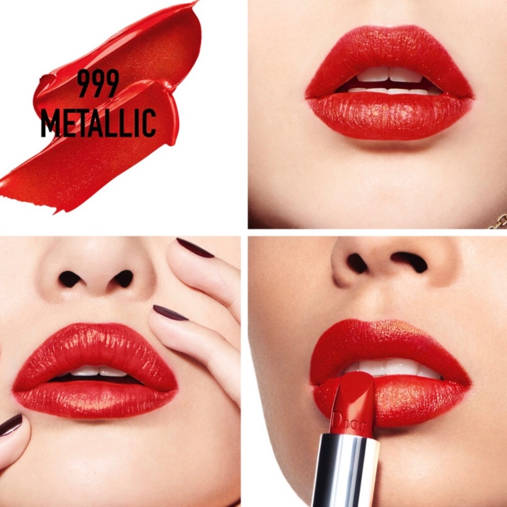 DIOR 999 REFILLABLE LIPSTICKS METALLIC - Picture 5 of 8